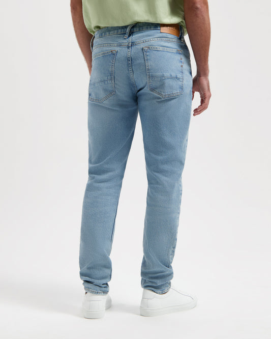 jeans jim, regular slim, vintage blue, herren - kuyichi