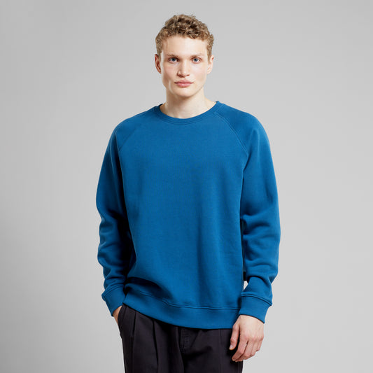 sweatshirt malmoe base midnight blue, herren - dedicated
