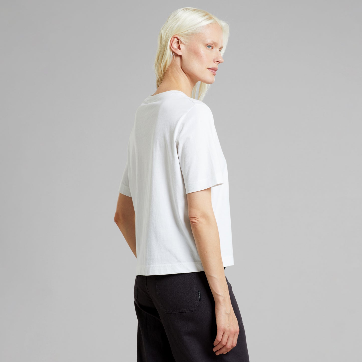 t-shirt vadstena f bird, white, damen - dedicated