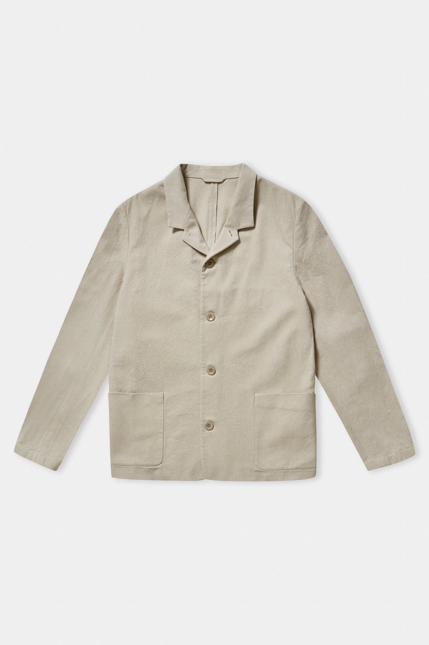 enzo blazer, eco canvas sand, herren - about companions