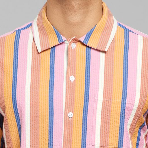 shirt brantevic stripe multi color, herren - dedicated