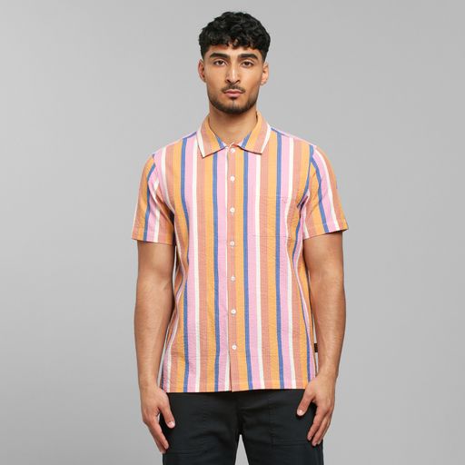 shirt brantevic stripe multi color, herren - dedicated