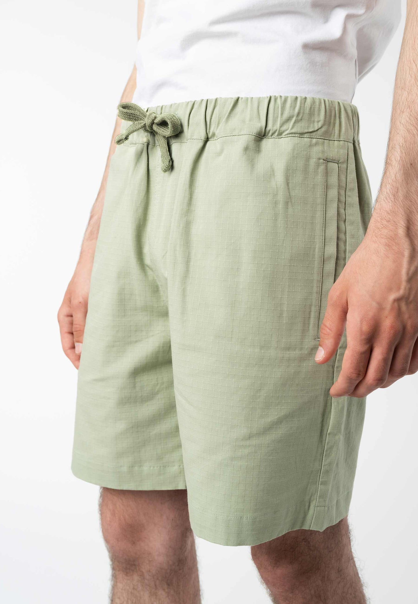ripstop shorts bangoura, sage, herren - mela