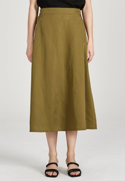 vana skirt, oliv - givn