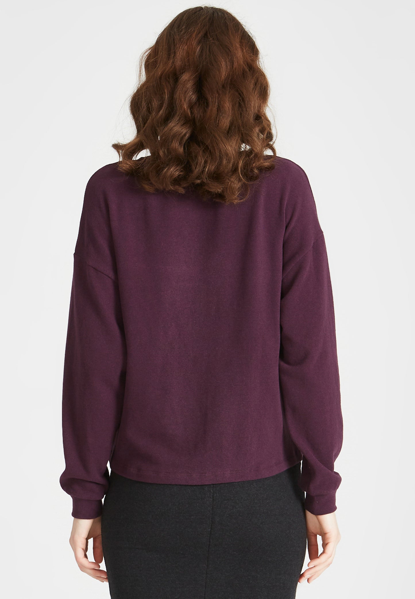pullover samatha, dark purple, damen - givn