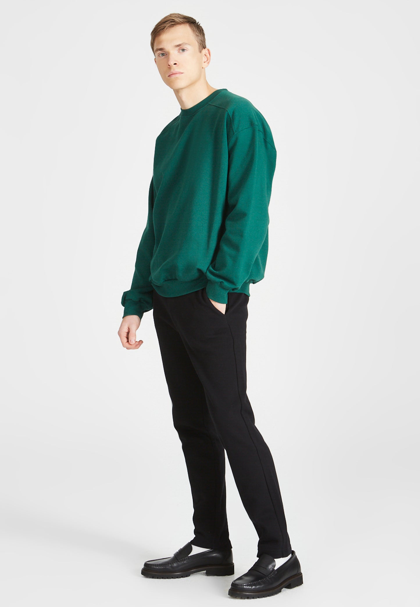 pullover cedric, cedar green, herren - givn