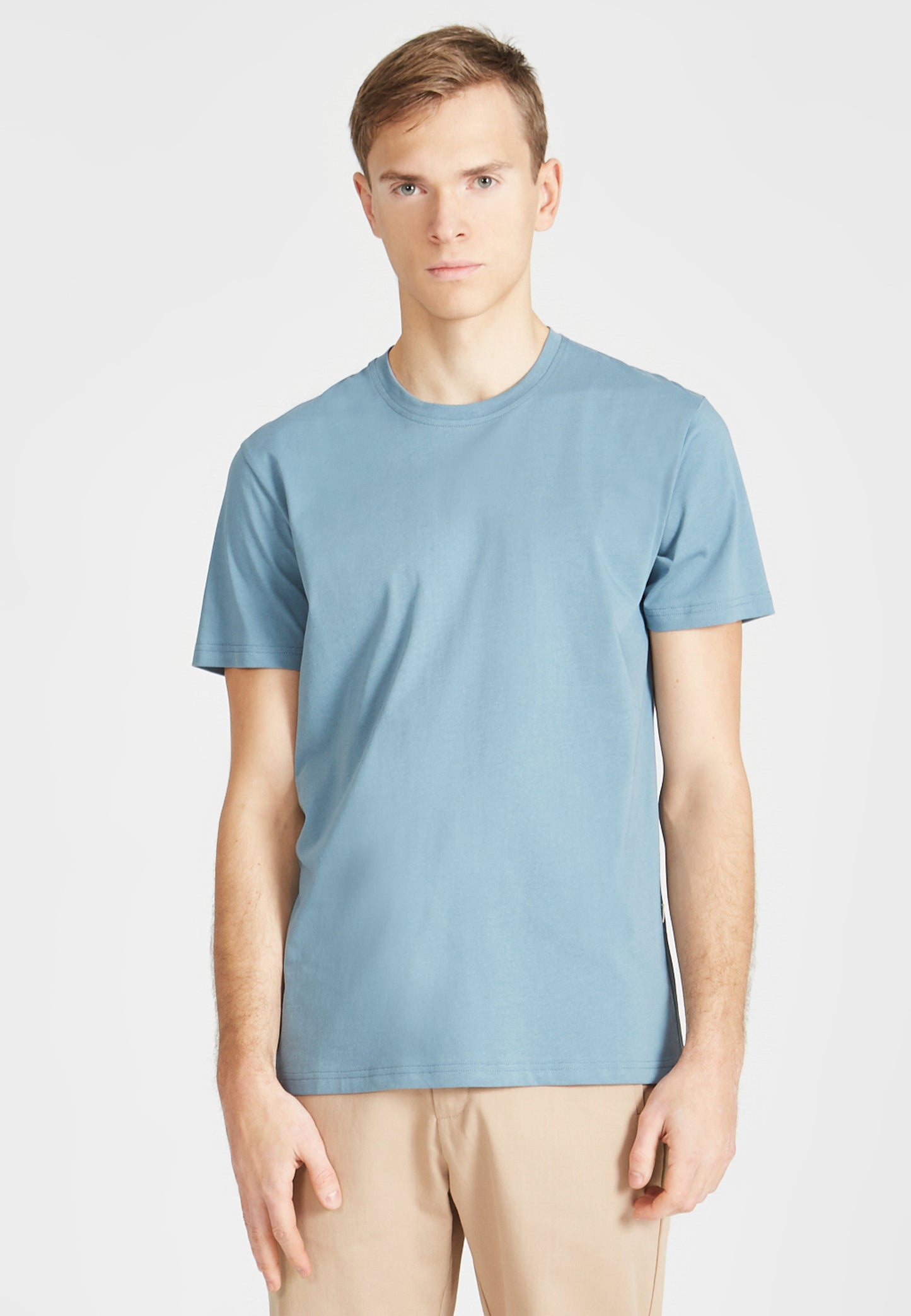 t-shirt colby, arctic blue, herren - givn