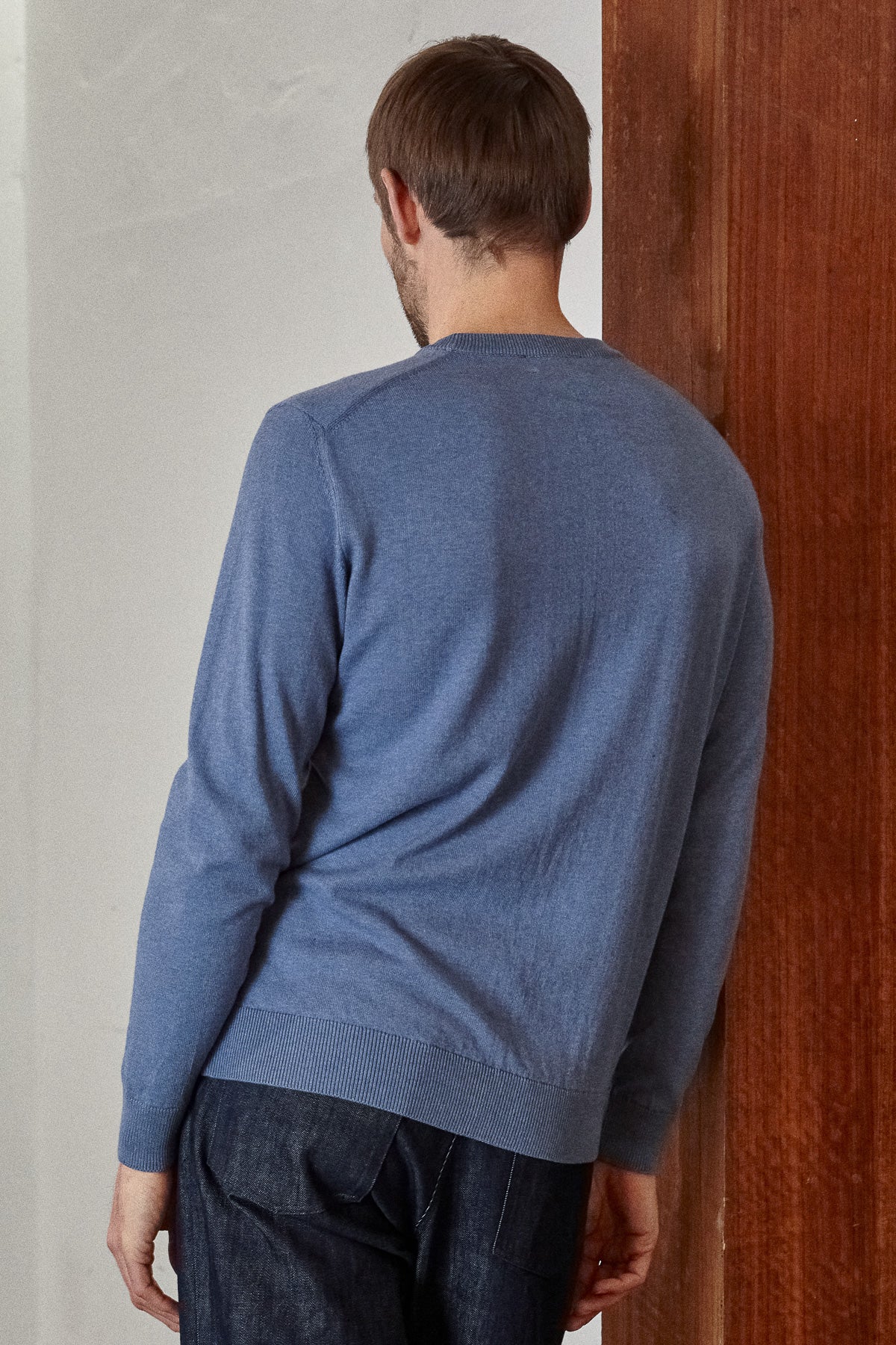 milo jumper, mid blue, herren - about companions