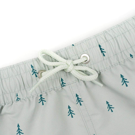 seaqual® yarn tree beach shorts, grün - bleed